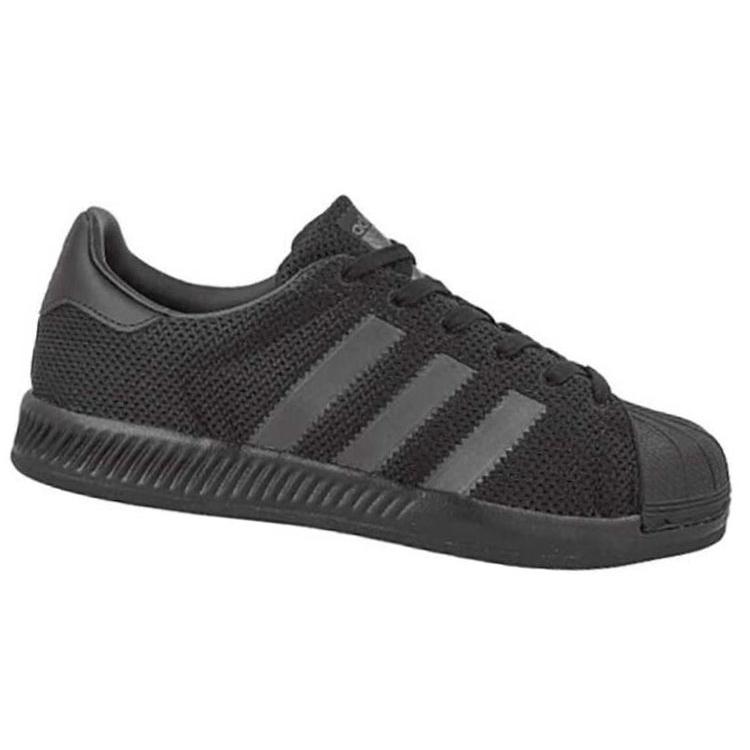 Adidas Originals Bounce Slip Resistant Low top Skateboard Shoes Men's Black S82237