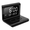 MultiFunctional Clock Electronic Calendar Phone Wireless Automatic Matching Charger