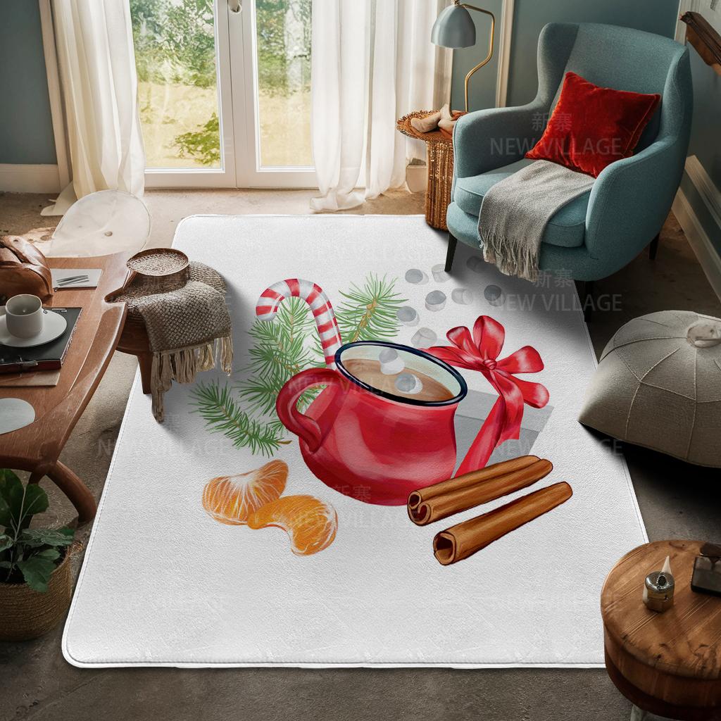 Koberec ke vchodu do domu Rohožka ke dveřím do domu Obývací pokoj Vana Koupelna Protiskluzové koberce s absorpcí vody vana Veselé Vánoce zima