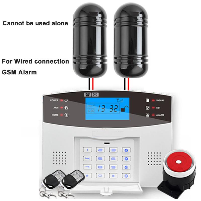 Outdoor 10m-150m Infrared Dual Beam Detector, 2 Beam Infrared Sensor