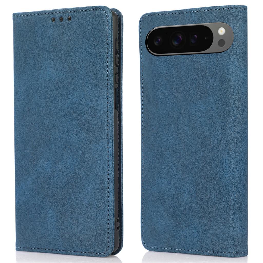 For Google Pixel 10 Pro XL/Pixel 9 Pro XL Case Wallet Magnetic Closing Leather Flip Phone Cover