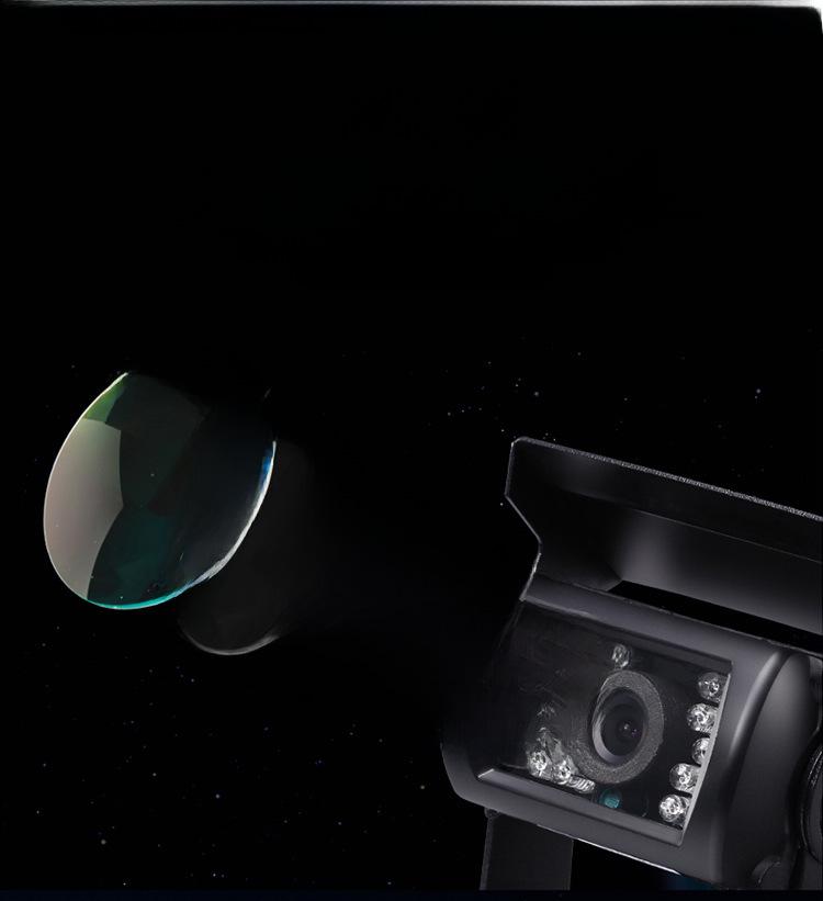 High Definition Night Vision 24V Infrared Reversing Camera for Trucks and Buses