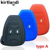 Silicon Car Key Case for Dodge Avenger Caliber for Jeep Patriot Cherokee Compass for Chrysler Pacifica 300C Voyager Cover Holder