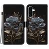 For Samsung Galaxy A26 5G Wallet Phone Case Anti-Drop Leather Flip Cover Pattern Printing