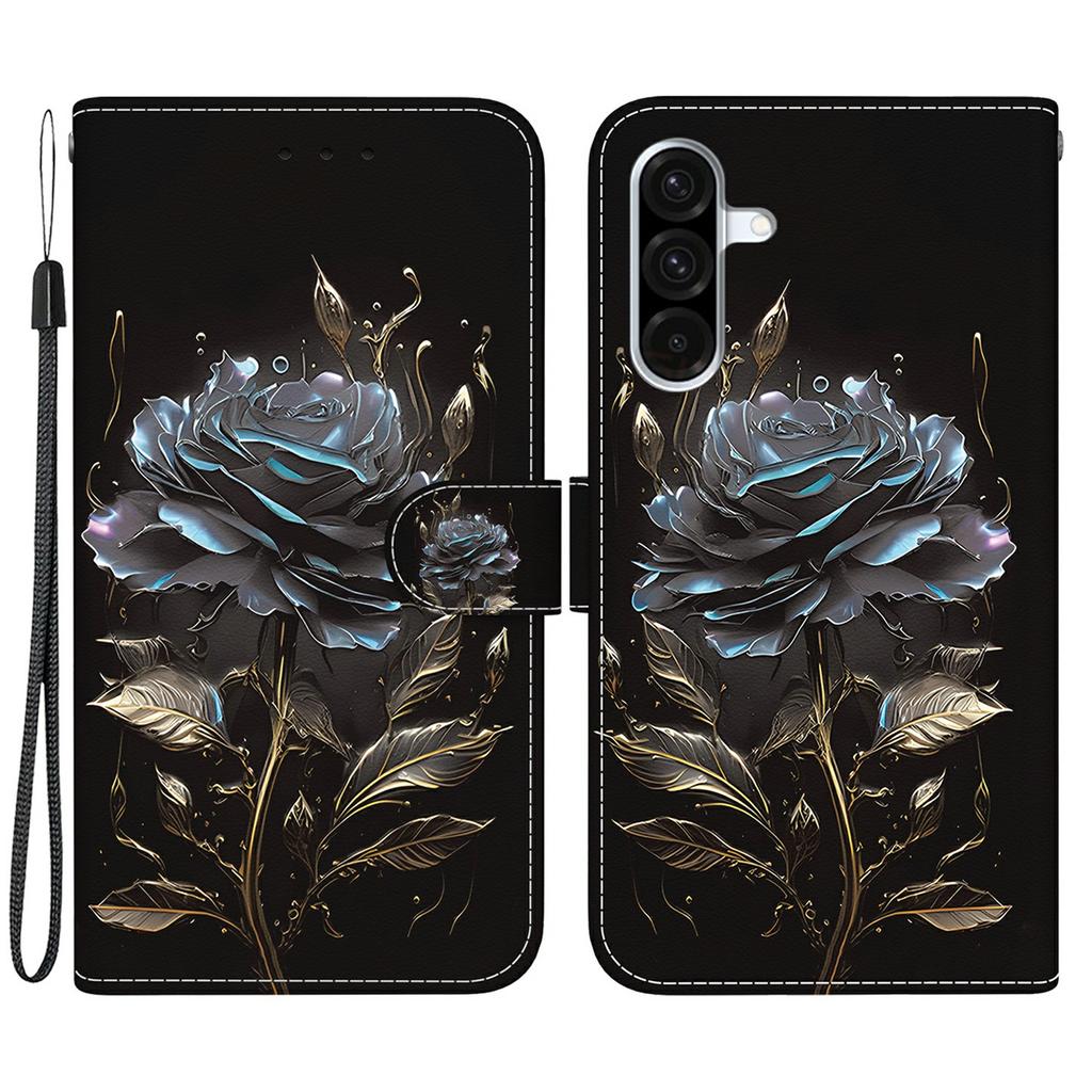 For Samsung Galaxy A26 5G Wallet Phone Case Anti-Drop Leather Flip Cover Pattern Printing
