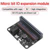 Emakefun Microbit Expansion Board Horizontal With On Board Passive Buzzer GPIO IOBIT 5V Supports Scratch Python