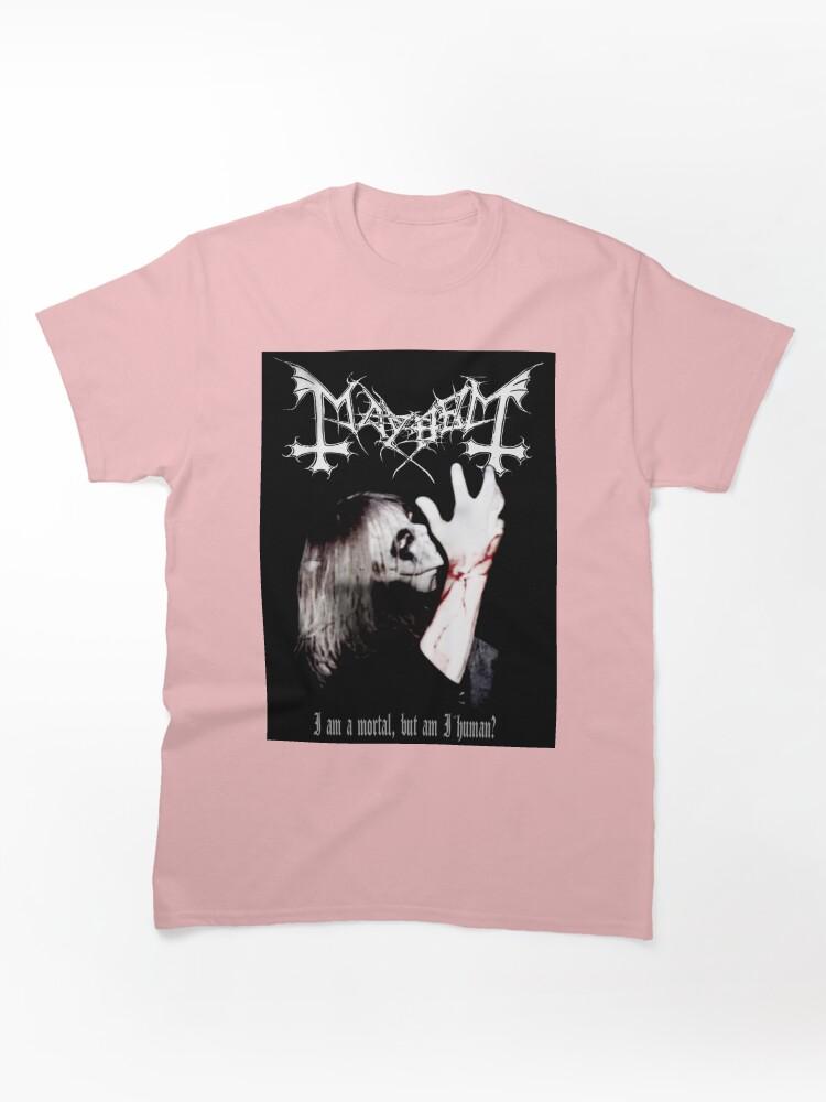 Eternal Mayhem Unisex T-Shirt, Mayhem Tee, Mayhem Inspired Merch, Black metal Unisex T-Shirt, Dead Classic Unisex T-Shirt