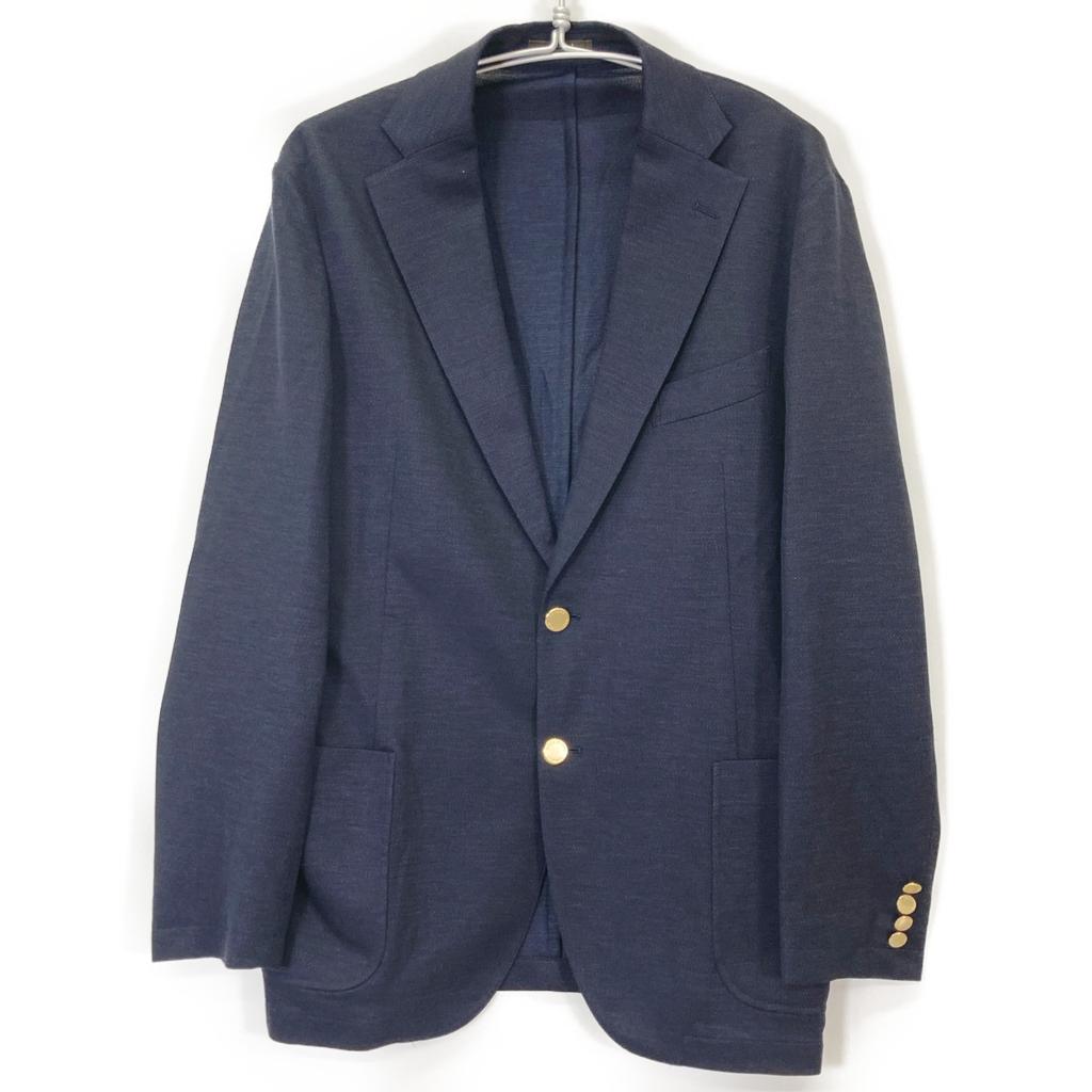 MACKINTOSH LONDON Navy Gold Button Navy Blue Single Jacket Jacket LL NavyUsed