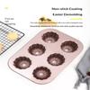 Stampi per Canelé in Acciaio al Carbonio per Uso Domestico Antiaderenti Monoporzione Stampo per Muffin Stampini per Cupcake Resistenti al Calore Dolci Francesi