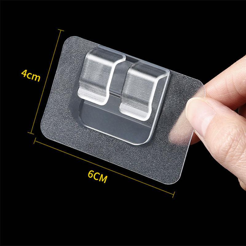 Traceless U-Shaped Wall-Mounted Hook with Strong Adhesive