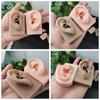 Silicone Ear Model for Piercing Practice and Jewelry Display Realistic Left and Right Human Ear Simulation Ears Replicas