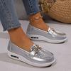 Women Casual Wedge Platform Shoes 2024 Spring Autumn Designer Comfort Non Slip Loafers Ladies Slip On Sneakers Zapatos De Mujer