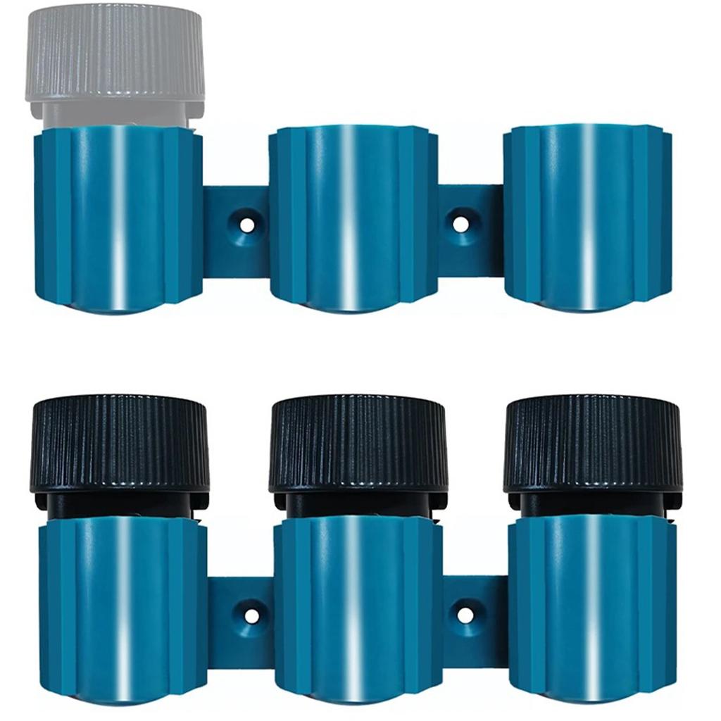 3Slot Battery Holder Tool Storage Bracket for Milwaukee/Bosch 12V Batteries Easy Installation Durability Plastic Design