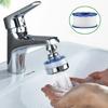 Stainless Steel Kitchen Faucet with 360 Degree Rotation Stream Sprayer Splash Proof Filter Tap Sink Household Accessory Connecto