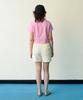 COVERNAT WOMAN [Covernat X Lemango] Women'S Graphic Crop T-Shirt Pink