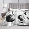 Akane Tendo Ranma 1/2 Blanket Flannel Textile Decor   Multifunction Warm Throw Blankets for Sofa Bedroom Plush Thin Quilt