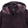 UNIQLO seamless down coat S Purple Women Used