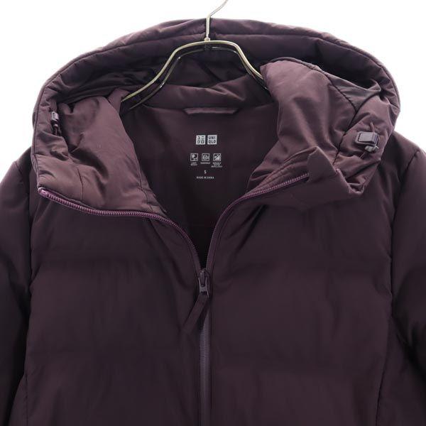 UNIQLO seamless down coat S Purple Women Used