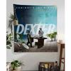 DDexter Michael CHall Classic TV Cartoon Tapestry Art Science Fiction Room Home Decor Wall Hanging Sheets