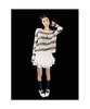 Dobby Mini Skirt Pants White
