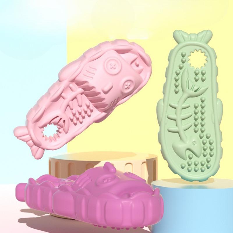 Nowa zabawka dla zwierząt domowych Kreatywna zabawka dla psa w kształcie kapcia, Samozabawna, Gryzienie, Nuda, Gryzak i zabawka do ząbkowania