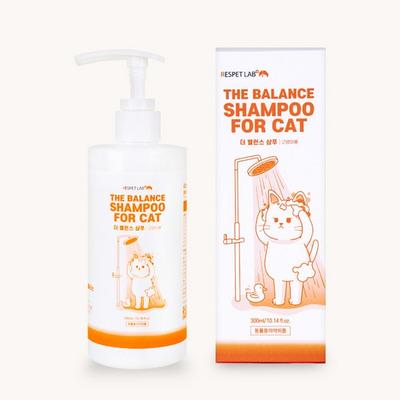 Lispet Lab The Balance Shampoo for Cats, Korean Pet Shampoo