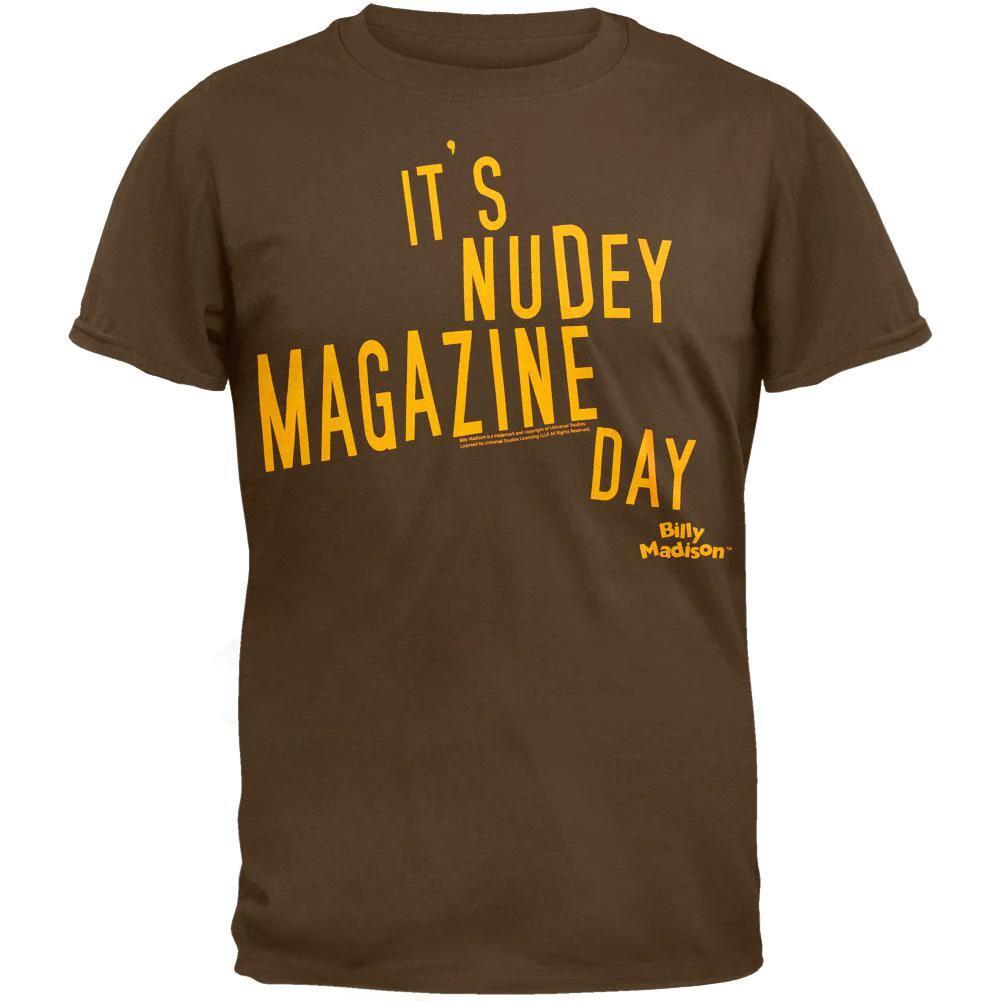 Billy Madison Tee Nudey Magazine Day Tshirt Sandler M