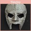 Geometric Pattern Resin Cosplay Halloween Face Mask For Party And Costume