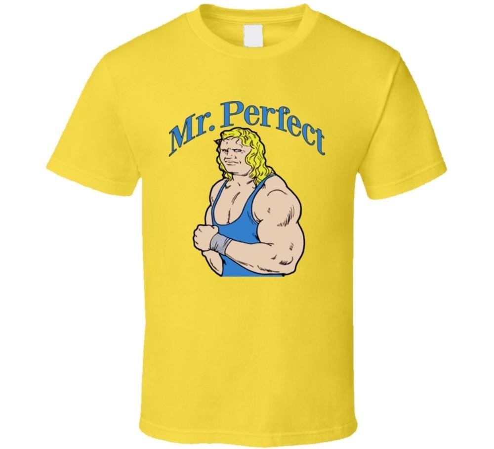 Mr Perfect Retro Wrestling legend T Shirt Unisex T-Shirt XXXXL