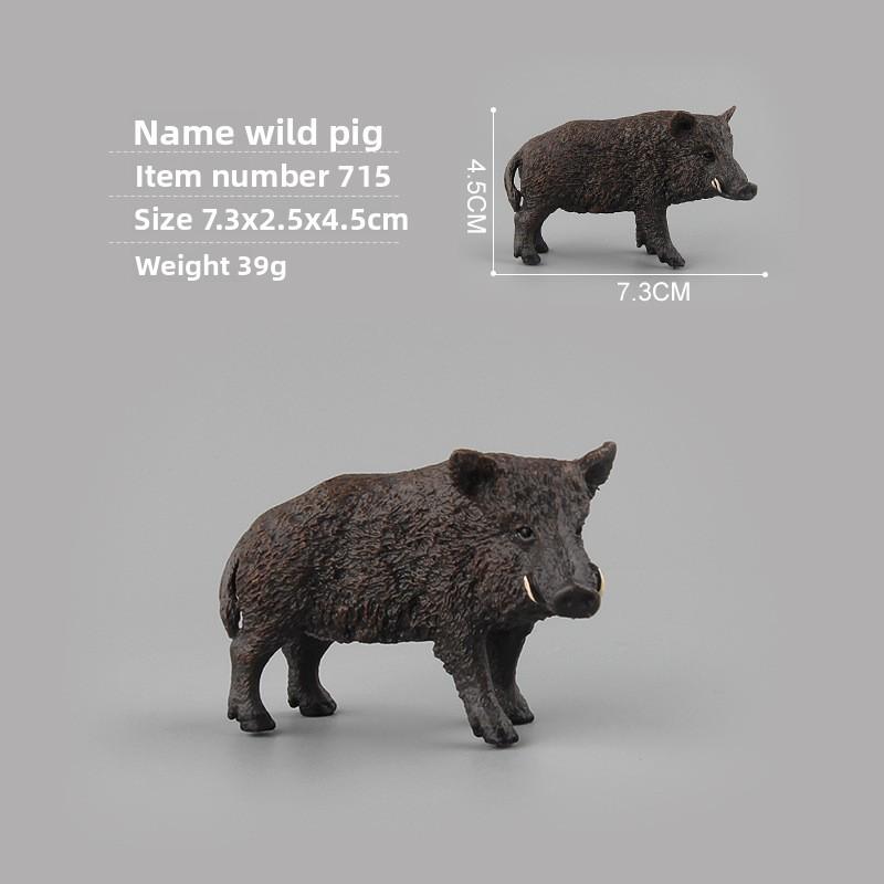 Realistic Wild Animal Models Pvc Material For Collection Learning And Nature Display Purposes