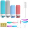 Leak-Proof Travel Bottle Set Soft Portable Lotion Container  Sub-bottling Tool
