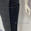 Europäisch-amerikanischer Stil Sexy Tief ausgeschnittenes Bandagen-Abendkleid mit Strasssteinen