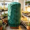 Weatherproof Plant Covers for Winter Protection Cover, Frost Cloth with Zipper And Drawstring, Reusable Outdoor Plants Freeze Cover Garden Fruit Trees