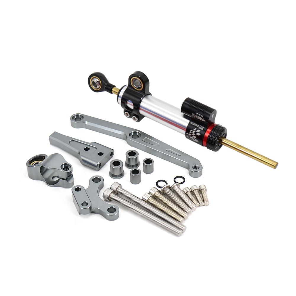 CB650R 2024-2018 Pour Honda CB 650 R CB650 R Aluminium CNC Réglable Moto Amortisseur Stabilisateur de Direction Kit de Fixation de Support