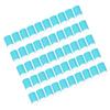 50pcs Ink Pad Smudge Sponge Multipurpose Soft Flexible Lightweight Finger Sponge Daubers for Home Nail Salon
