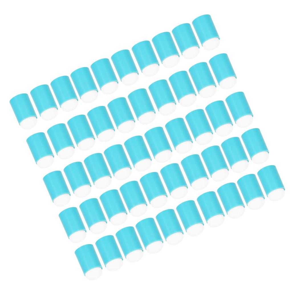 50pcs Ink Pad Smudge Sponge Multipurpose Soft Flexible Lightweight Finger Sponge Daubers for Home Nail Salon
