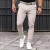 Men's Slim Fit Zipper Pocket Casual Pants