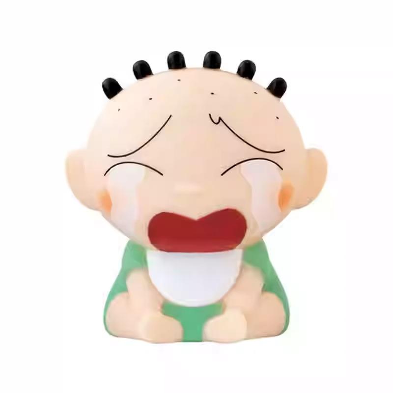 Japanese Edition Crayon Shin-chan Baby Style Gashapon Toys Nohara Shinnosuke Lovely Figure Model Ornaments Kid Friendly Entertaining Fun Play Safe