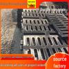 Cast Iron Rectangular Drain Grate Cover for Sewers and Rainwater Ditches
