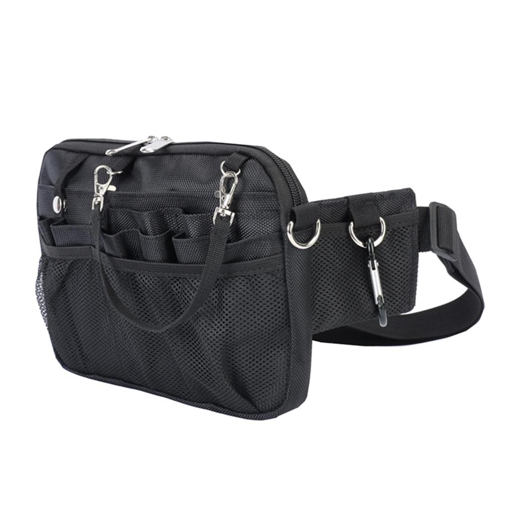 1680D Oxford Cloth Nurse Fanny Pack Multi Pockets Organizer Belt Apron Hip Bag Nurse Tool Belt Large Capacity Pouch