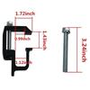 Truck Caps Camper Mounting Clamp Fit Chevy Silverado Dodge Dakota Ram 1500 2500 3500 Ford F150 F250 Nissan Titan Toyota Tundra