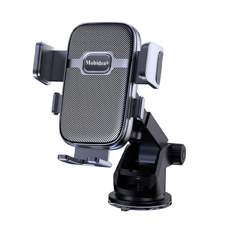 Portable vehicle mounting bracket powerful suction cup base spiral design 360° rotatable universal mounting bracket for vehicle