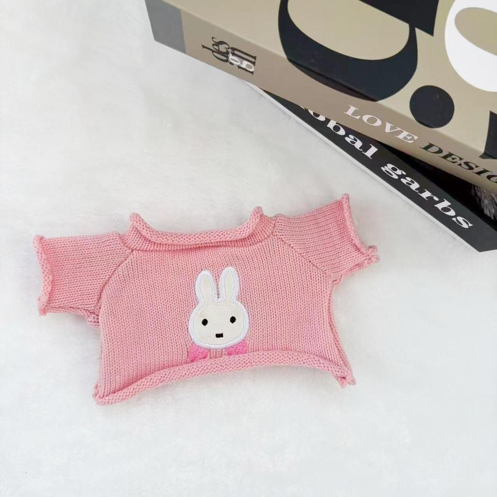 Little Bear Cotton Hoodie Sweater for 30cm Plush Doll Toy Accessories