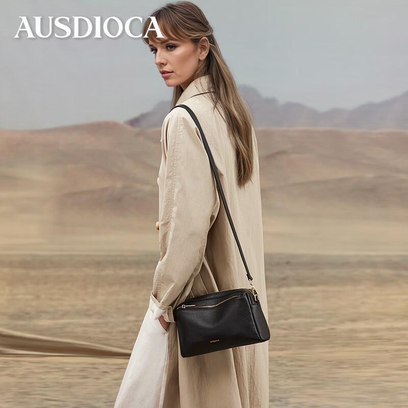 Dámská crossbody taška Audijia z pravé kůže