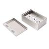 Recessed Floor Socket 4000W 3  Outlets Embedded Floor Receptacle Box for Office Hotel School