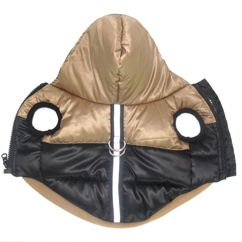 

Winter Pet Coat Jacket Waterproof Dog Clothes Outfit Yorkie Poodle Pomeranian Schnauzer Pug French Bulldog Corgi Dog Clothing XS（old） хаки