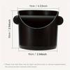 Mini Espresso Coffee Knock Box with Removable Knock Bar and Non Slip Base
