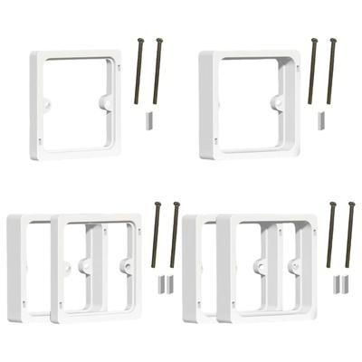 Electrical Box Spacers Single Gang Receptacle Outlet Box Extenders for Fixing Wall Electrical Outlet Easy To Install