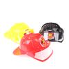 Kids Fireman Helmet Firefighter Hats Fancy Dress Accessories