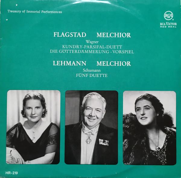 

Виниловая пластинка KIRSTEN FLAGSTAD LAURITZ MELCHIOR Исторические записи Kirsten Flag HR219 RCA Red Seal Германия Классика Б/у